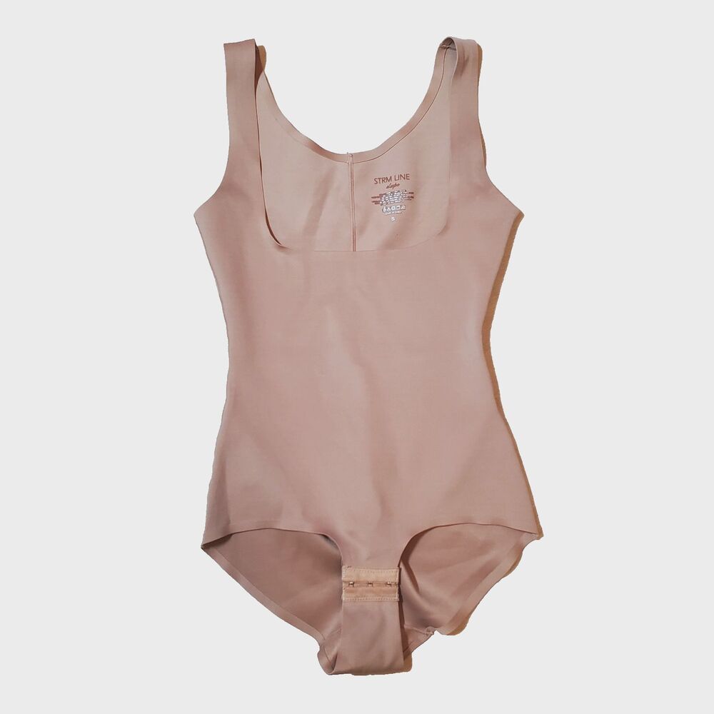 Strm Line Women’s Bodysuit Small Nude Shapewear Seamless